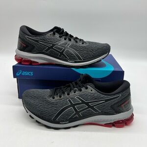 Asics GT-1000 9 Men’s Sz 10.5 Carrier Grey/Black Mesh Running Sneakers Shoes.